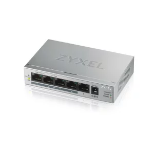 SWITCH PoE ZYXEL, &quot;GS1005-HP&quot;port Gigabit x 5, unmanaged, nerackabil, carcasa metalica, &quot;GS1005HP-EU0101F&quot;