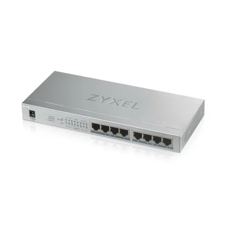 SWITCH PoE ZYXEL, &quot;GS1008-HP&quot;port Gigabit x 8, unmanaged, nerackabil, carcasa metalica, &quot;GS1008HP-EU0101F&quot;