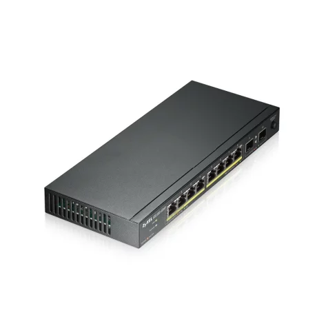 SWITCH PoE ZYXEL, &quot;GS1100-10HP&quot;port Gigabit x 8, SFP SFP x 2, unmanaged, rackabil, carcasa metalica, &quot;GS1100-10HP-EU0101&quot;