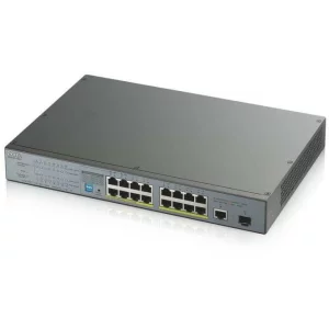 SWITCH ZYXEL, GS1300-18HP, porturi Gigabit x 16, SFP x 1, managed, rackabil, carcasa metalica, &quot;GS1300-18HP-EU0101&quot;