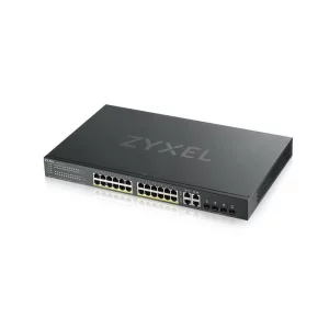 SWITCH PoE ZYXEL, &quot;GS192024HPV2&quot;port Gigabit x 24, managed, rackabil, carcasa metalica, &quot;GS192024HPV2-EU010&quot;