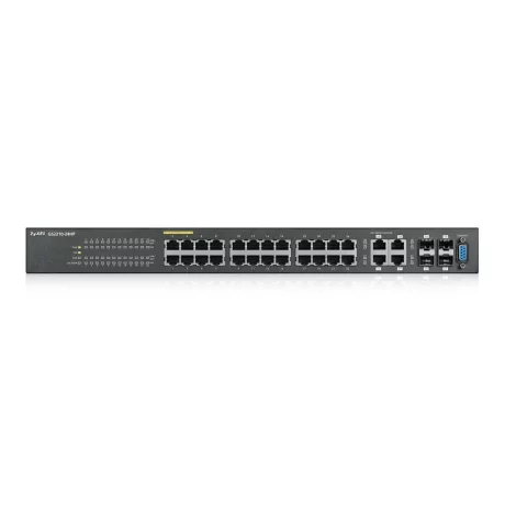 SWITCH PoE ZYXEL, &quot;GS2210-24HP&quot;port Gigabit x 24, SFP SFP x 4, managed, rackabil, carcasa metalica, &quot;GS2210-24HP-EU0101&quot;