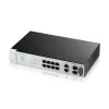 SWITCH ZYXEL, NSW100-10, porturi Gigabit x 10, SFP x 2, managed, rackabil, carcasa metalica, &quot;NSW100-10-EU0101F&quot;