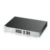 SWITCH PoE ZYXEL, &quot;NSW100-10P&quot;port Gigabit x 10, SFP SFP x 2, managed, rackabil, carcasa metalica, &quot;NSW100-10P-EU0101F&quot;