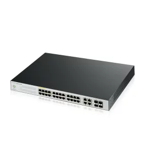 SWITCH PoE ZYXEL, &quot;NSW100-28P&quot;port Gigabit x 28, SFP SFP x 4, managed, rackabil, carcasa metalica, &quot;NSW100-28P-EU0101F&quot;